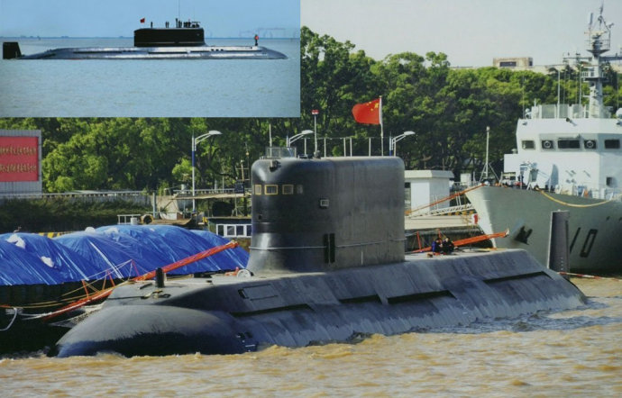 032型潛艇外型為(wei)