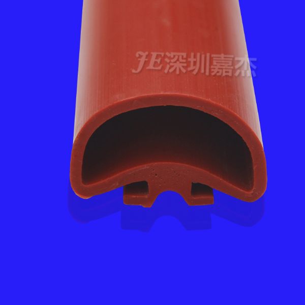 紅色D型矽膠密封條