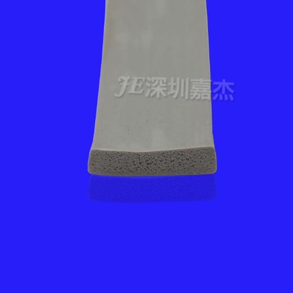 灰色方形矽膠發泡密封條