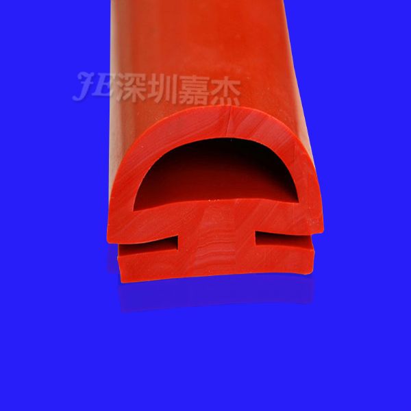 紅色D型烤箱矽膠密封條