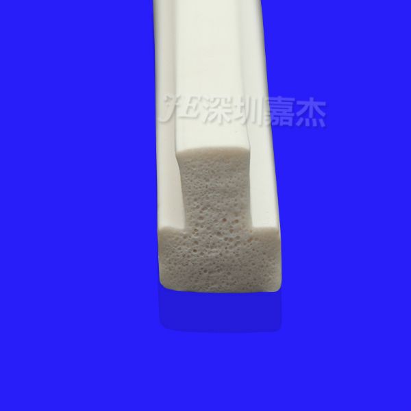 白色凸型矽膠密封條