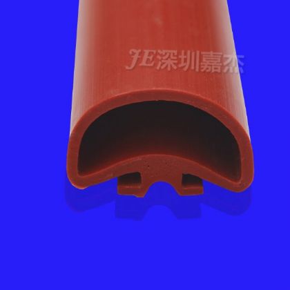 紅色D型矽膠密封條