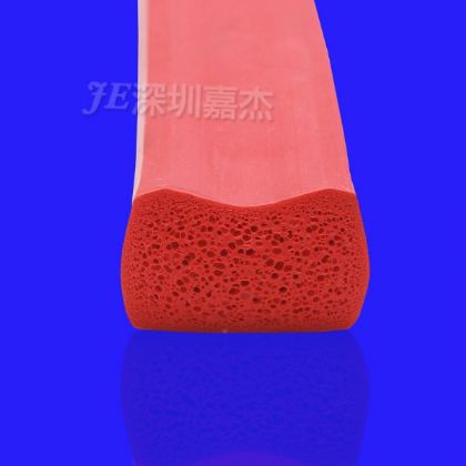環保耐高溫矽膠發泡條