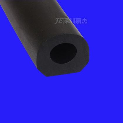 黑色耐高溫矽膠空心管