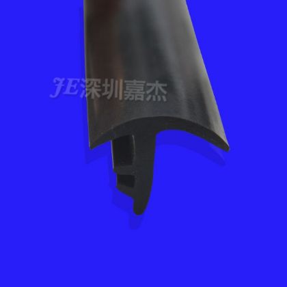 黑色丁字型矽膠密封條